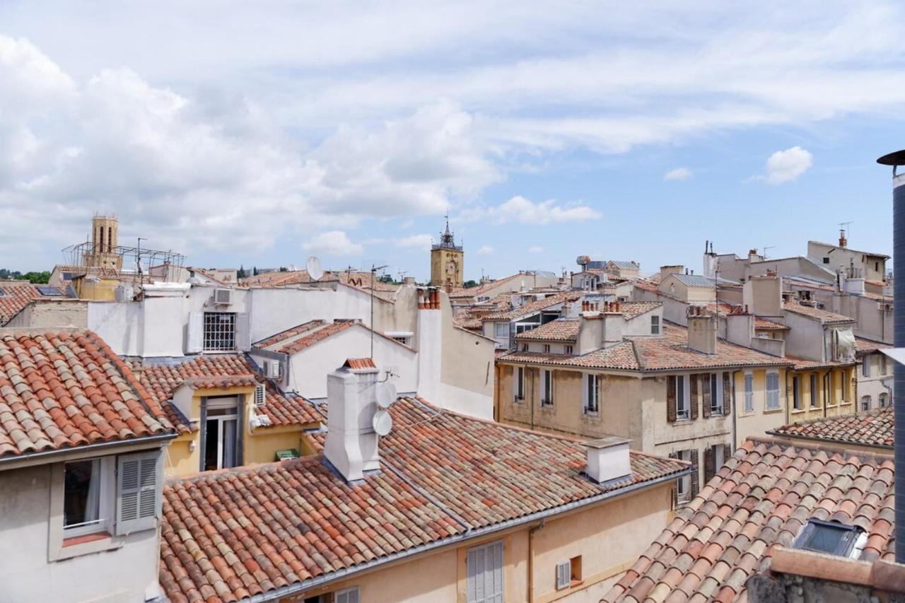 Air-Conditioned Duplex Apartment With Furnished Terrace In The City Center Aix-en-Provence Exterior photo